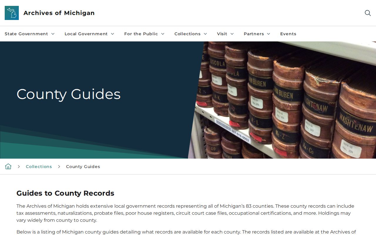 Ann Arbor previous residents Archives of Michigan county guides